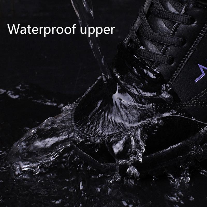 Women's & Men's Waterproof Winter Snow Boots - Plush Warm Hiking Shoes