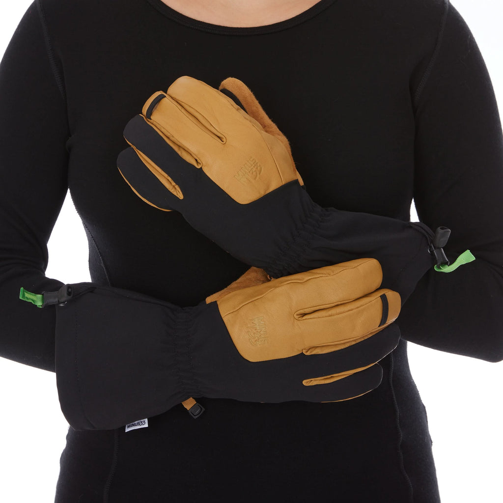 Waterproof WoolTek Ski Gloves with Insulation