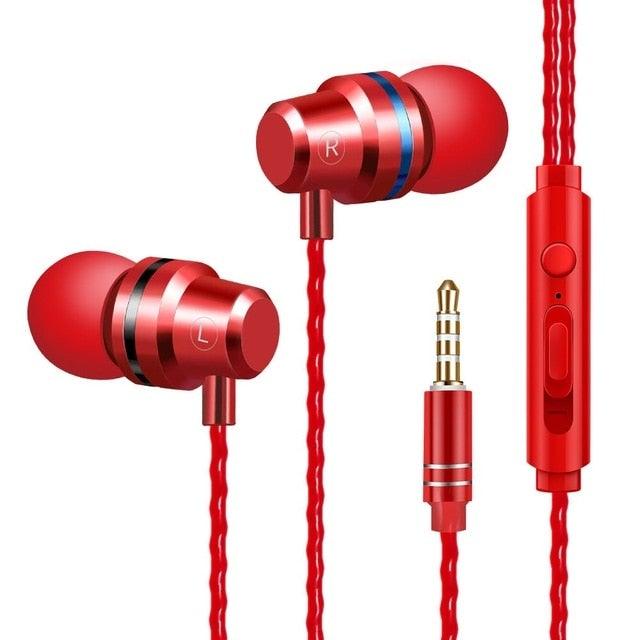 3.5mm Wired In-Ear Gaming Earbuds with Detachable Mic & Volume Control