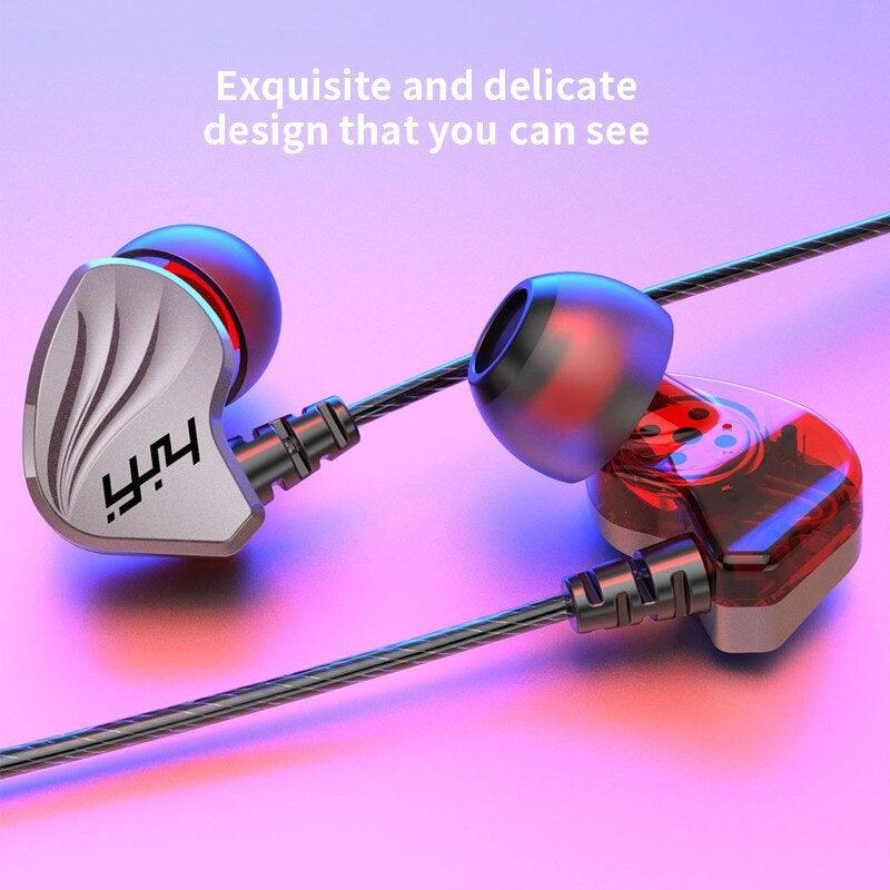 3.5mm Wired In-Ear Gaming Earbuds with Detachable Mic & Volume Control