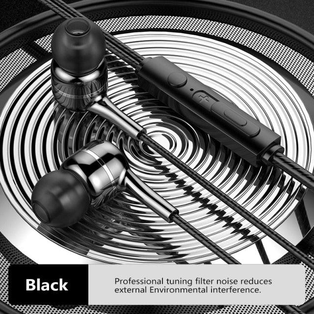 3.5mm Wired In-Ear Gaming Earbuds with Detachable Mic & Volume Control