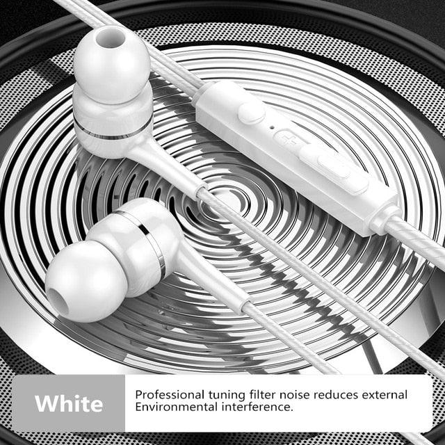 3.5mm Wired In-Ear Gaming Earbuds with Detachable Mic & Volume Control