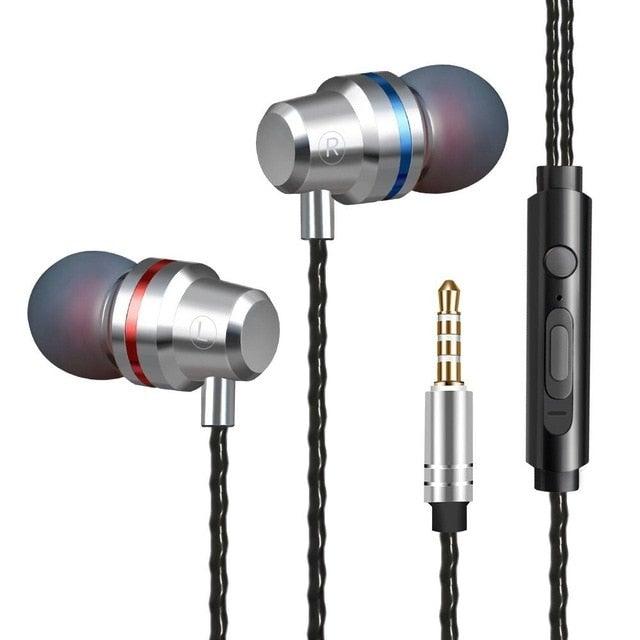 3.5mm Wired In-Ear Gaming Earbuds with Detachable Mic & Volume Control