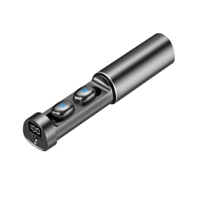 Wireless Bluetooth 5.1 Earbuds with Charging Case & Mic - IPX8