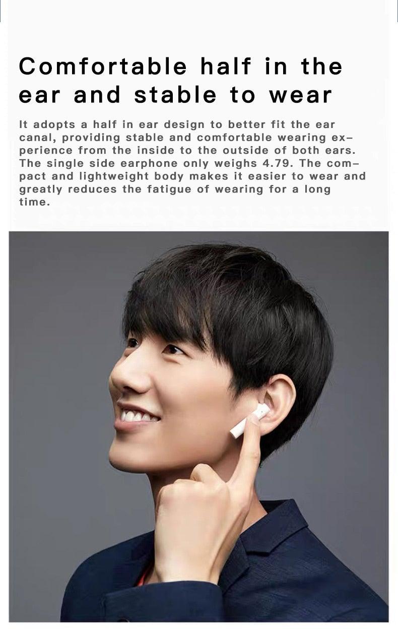 Wireless Sports Earbuds with LED Display & Noise Reduction