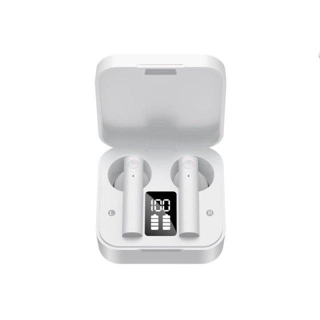 Wireless Sports Earbuds with LED Display & Noise Reduction