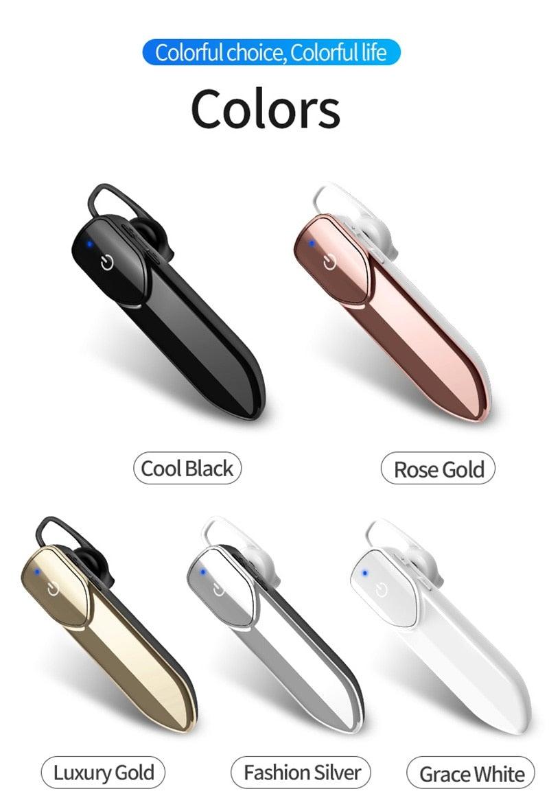 Bluetooth 5.0 Business Headset with Mic & Long Battery Life