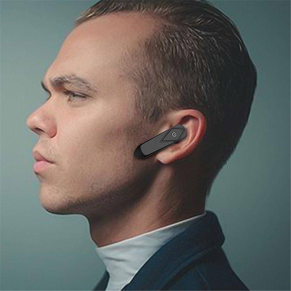 Bluetooth 5.0 Business Headset with Mic & Long Battery Life