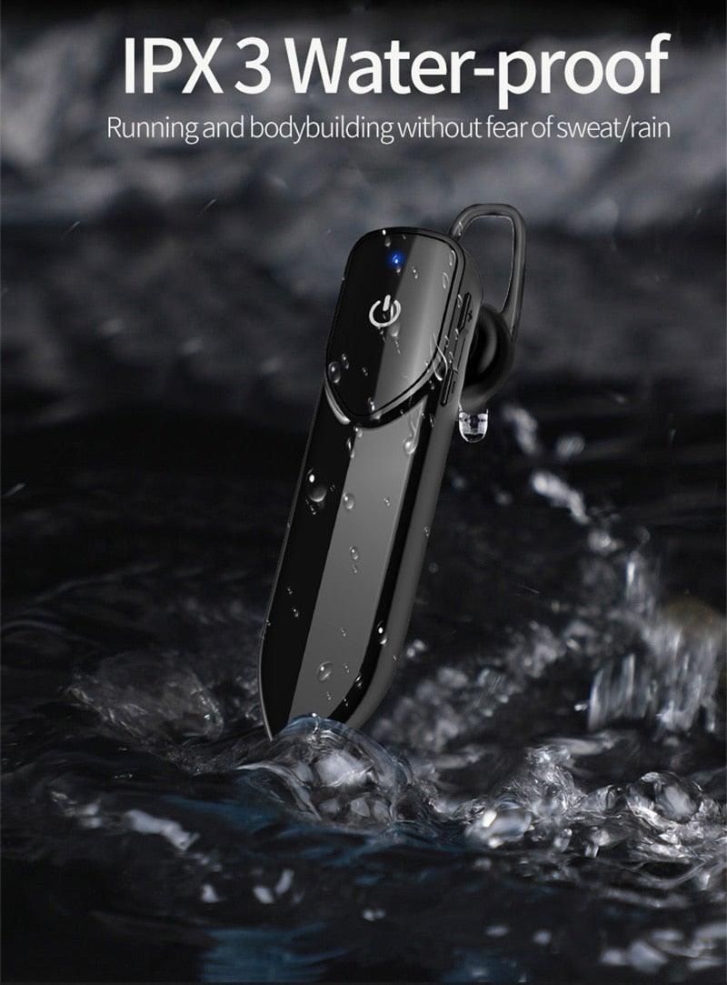 Bluetooth 5.0 Business Headset with Mic & Long Battery Life