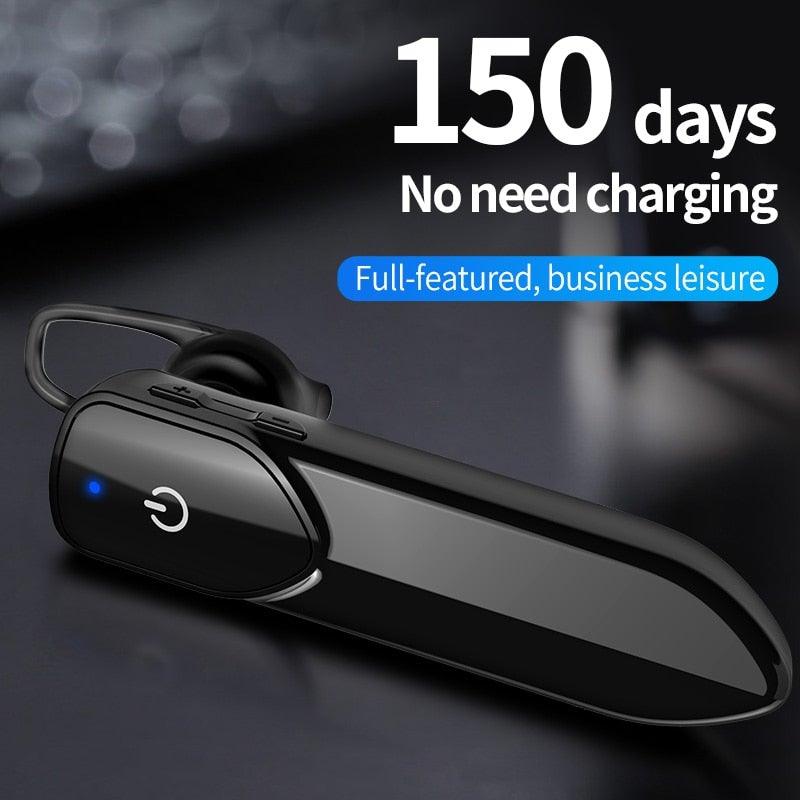 Bluetooth 5.0 Business Headset with Mic & Long Battery Life