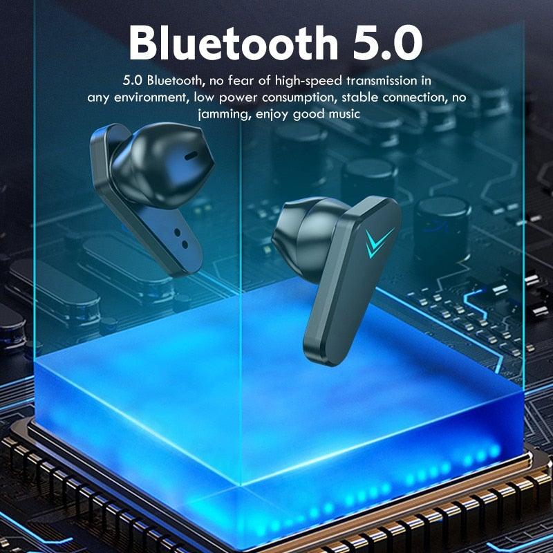 Wireless Gaming Earbuds with Noise Reduction & 30-Hour Battery