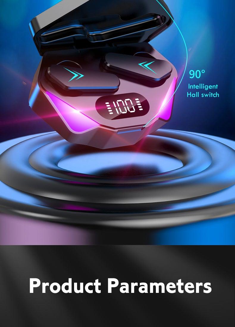 Wireless Gaming Earbuds with Noise Reduction & 30-Hour Battery