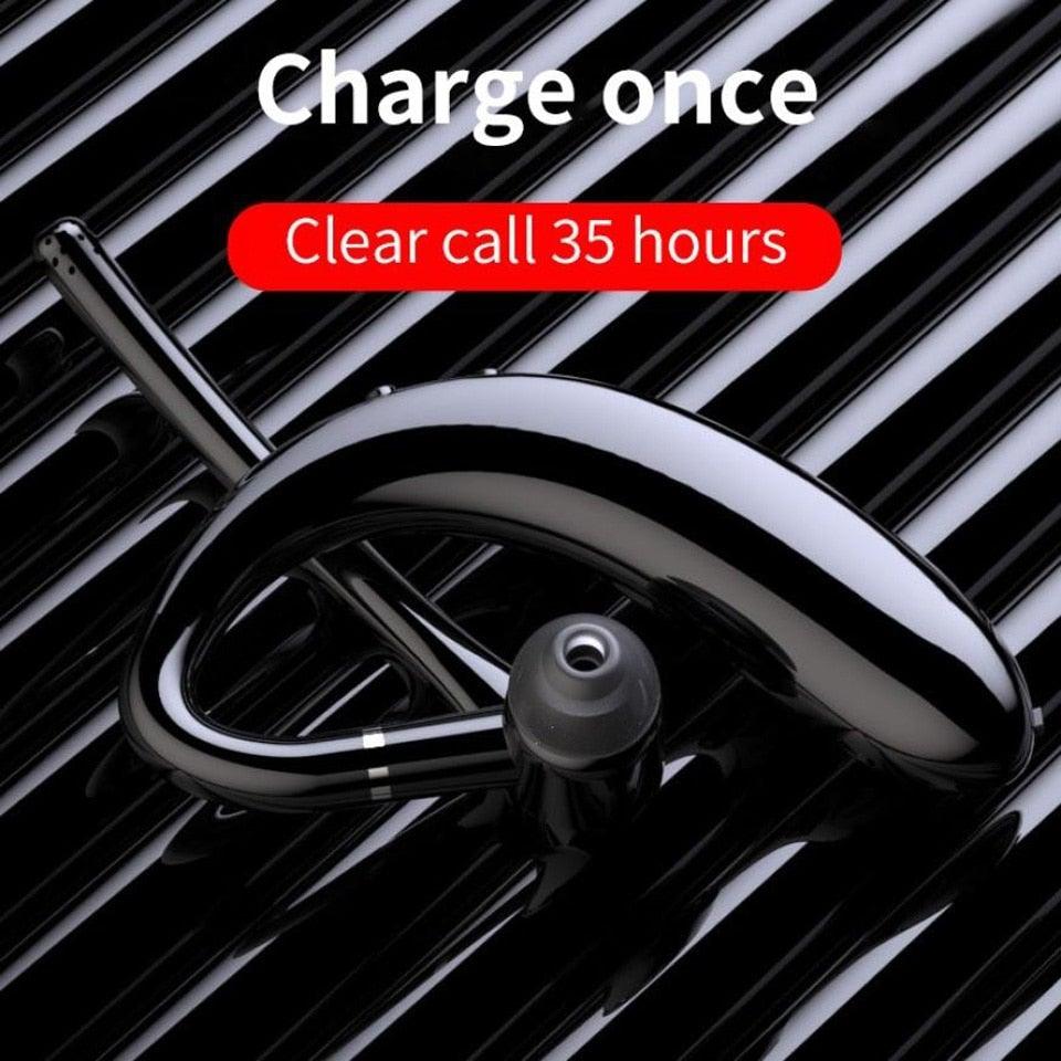 Wireless Bluetooth Headphones with Microphone, 24-Hour Battery Life