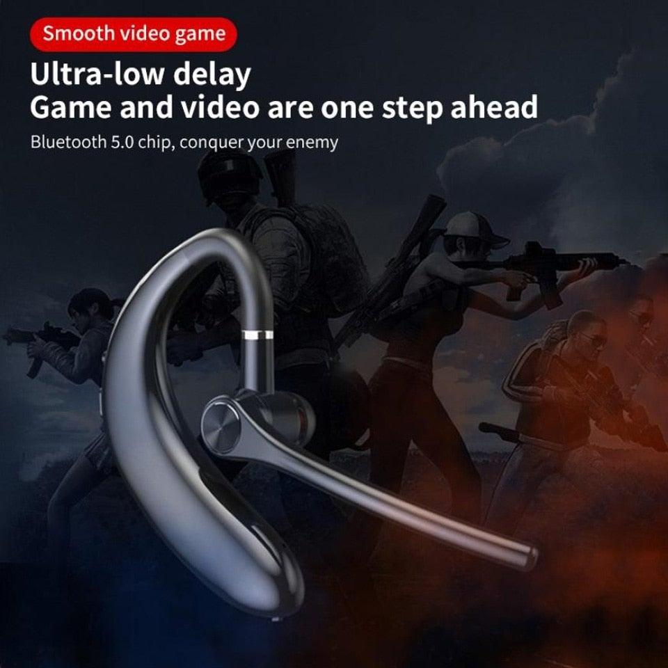 Wireless Bluetooth Headphones with Microphone, 24-Hour Battery Life