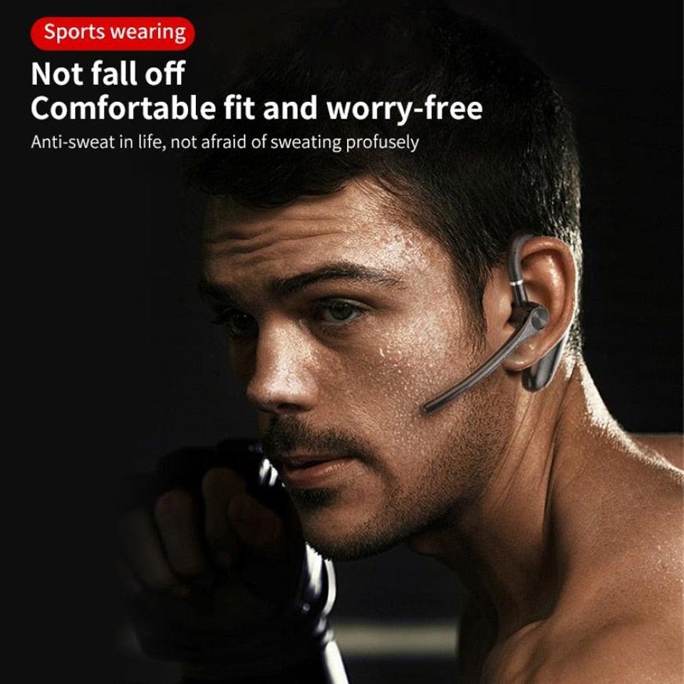 Wireless Bluetooth Headphones with Microphone, 24-Hour Battery Life