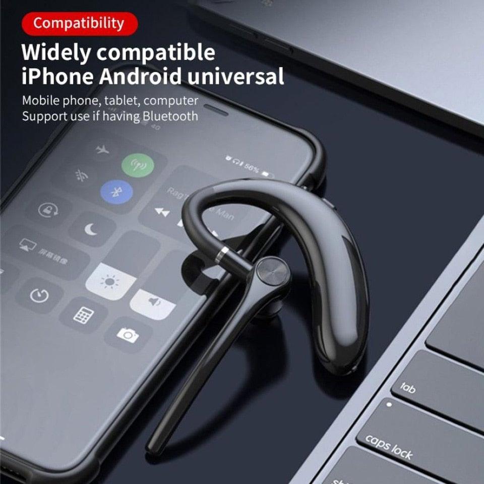 Wireless Bluetooth Headphones with Microphone, 24-Hour Battery Life