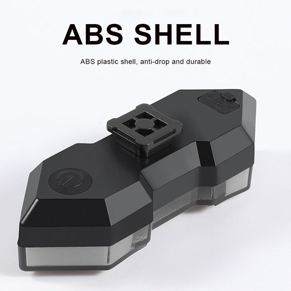 Wireless Smart LED Bike Tail Light with Remote Turn Signals