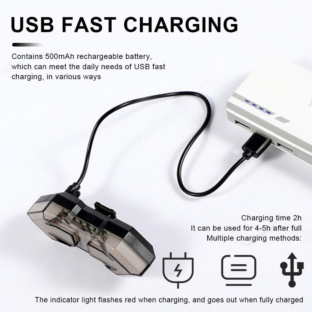 Wireless Smart LED Bike Tail Light with Remote Turn Signals
