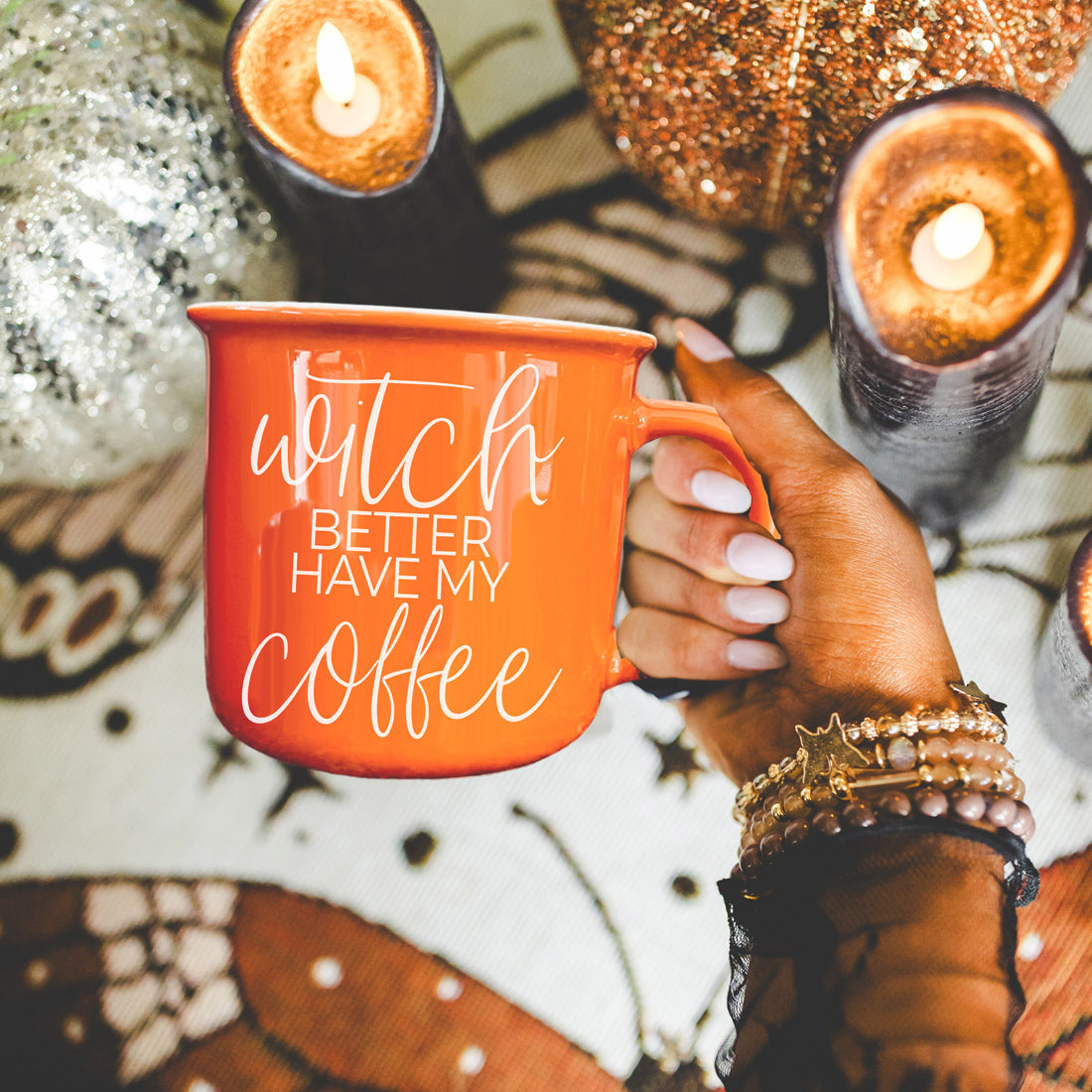 Witch Better Have My Coffee Orange Ceramic Mug 14.5oz - Image 16
