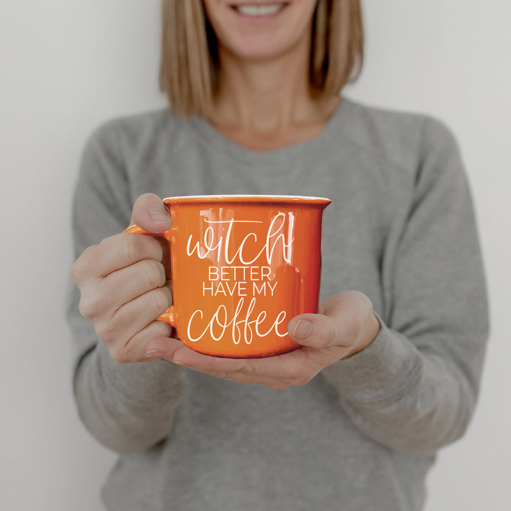 Witch Better Have My Coffee Orange Ceramic Mug 14.5oz - Image 22