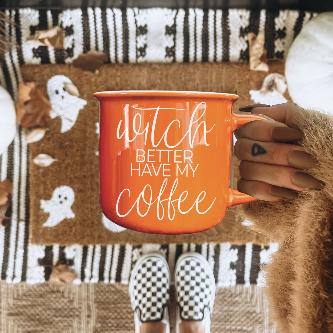 Witch Better Have My Coffee Orange Ceramic Mug 14.5oz - Image 13