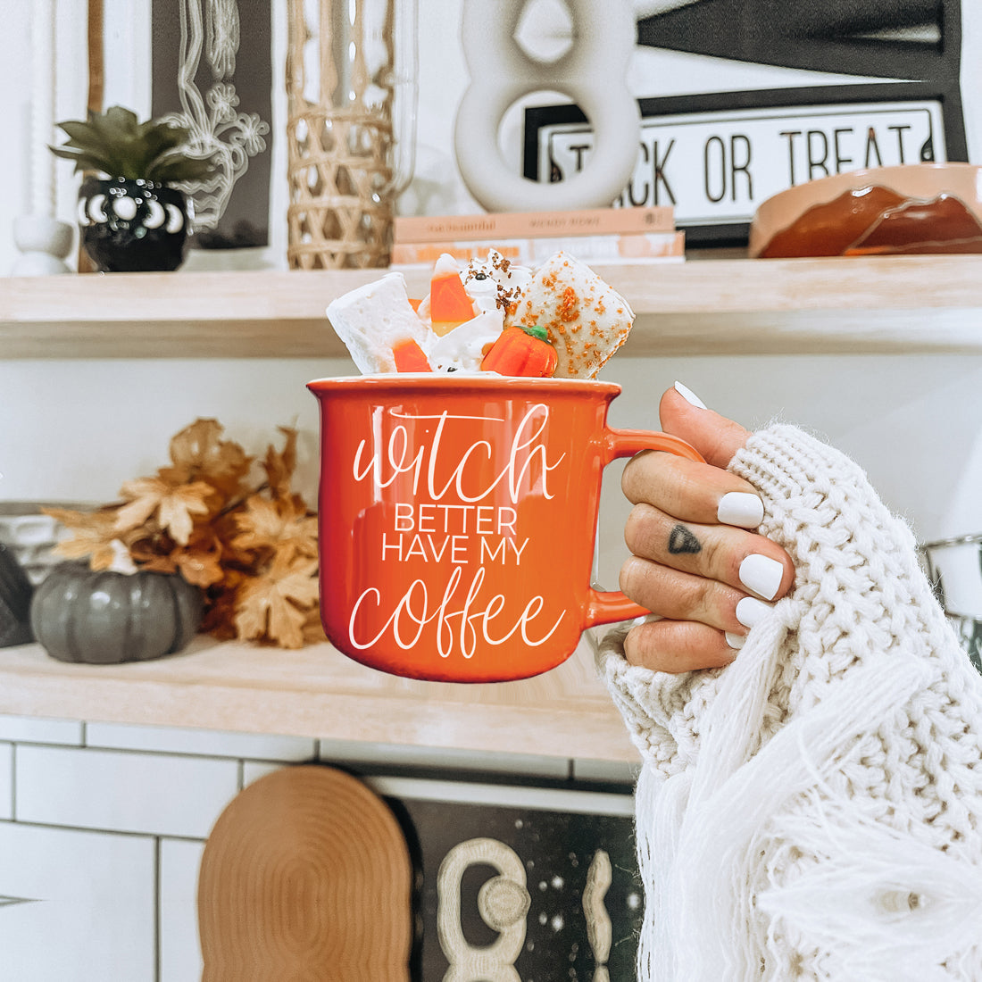 Witch Better Have My Coffee Orange Ceramic Mug 14.5oz - Image 26