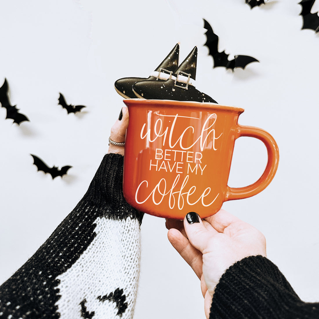 Witch Better Have My Coffee Orange Ceramic Mug 14.5oz - Image 10