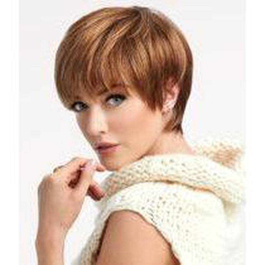 With a Bang Classic Wig - Versatile Blonde & Brown Hair Styles
