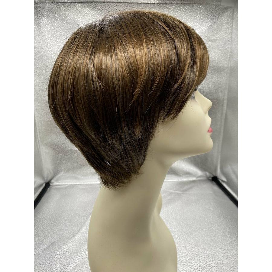 With a Bang Classic Wig - Versatile Blonde & Brown Hair Styles