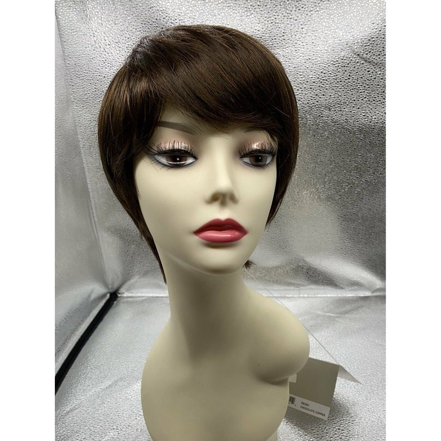 With a Bang Classic Wig - Versatile Blonde & Brown Hair Styles