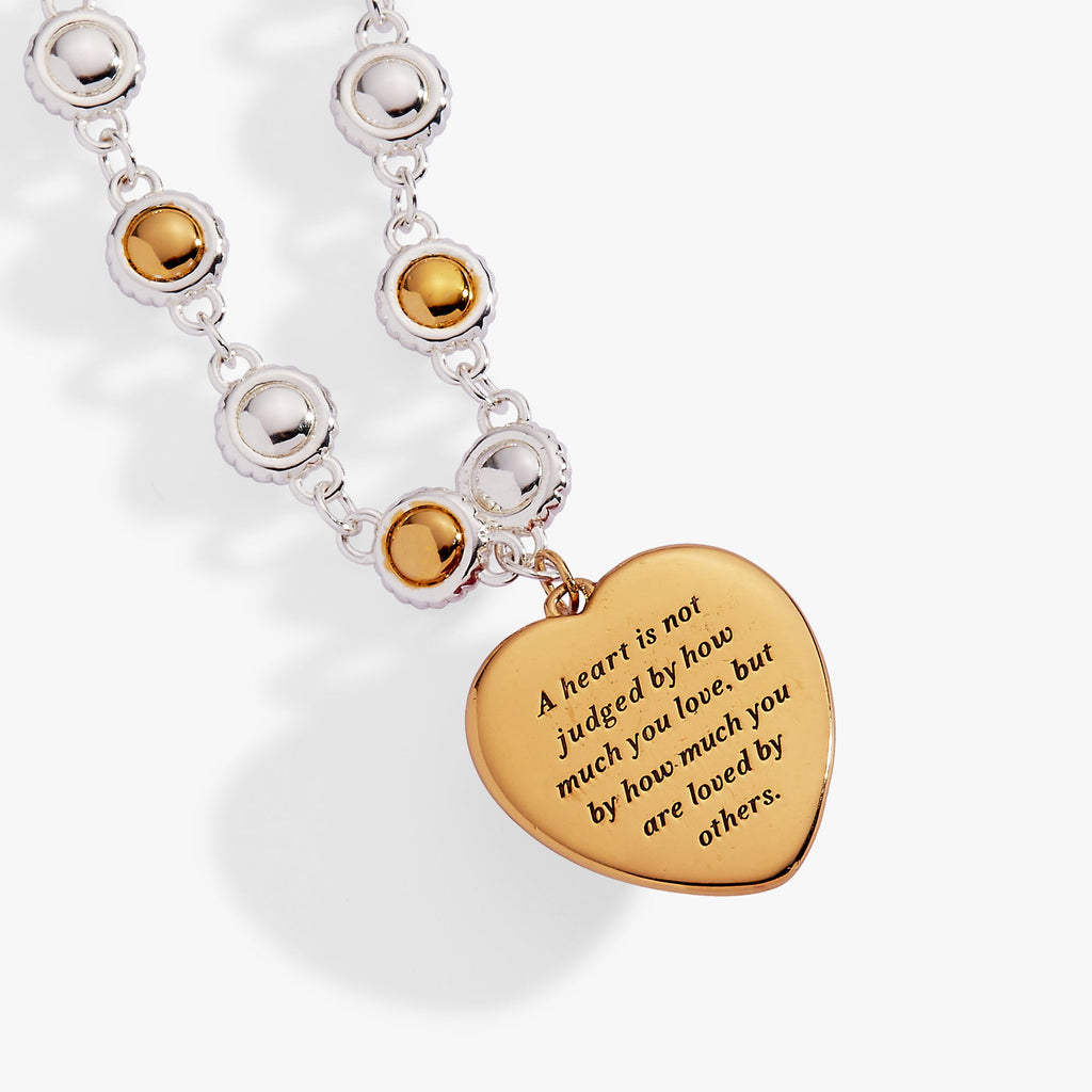 Wizard of Oz Tin Man Linear Bracelet with Clock Charm
