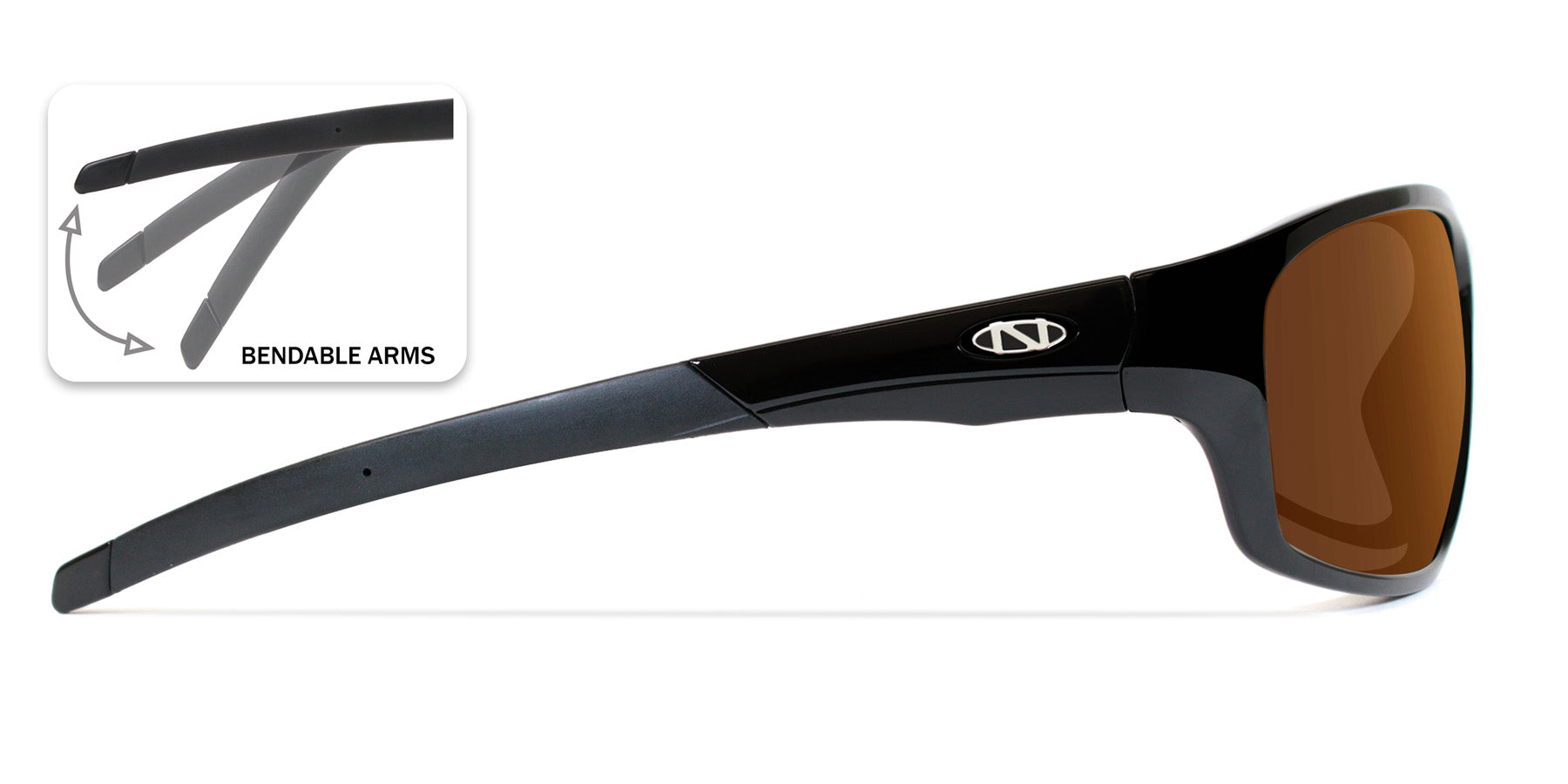 Wolfbay Sport Bifocal Sunglasses with Blue Mirror Lenses - Image 12