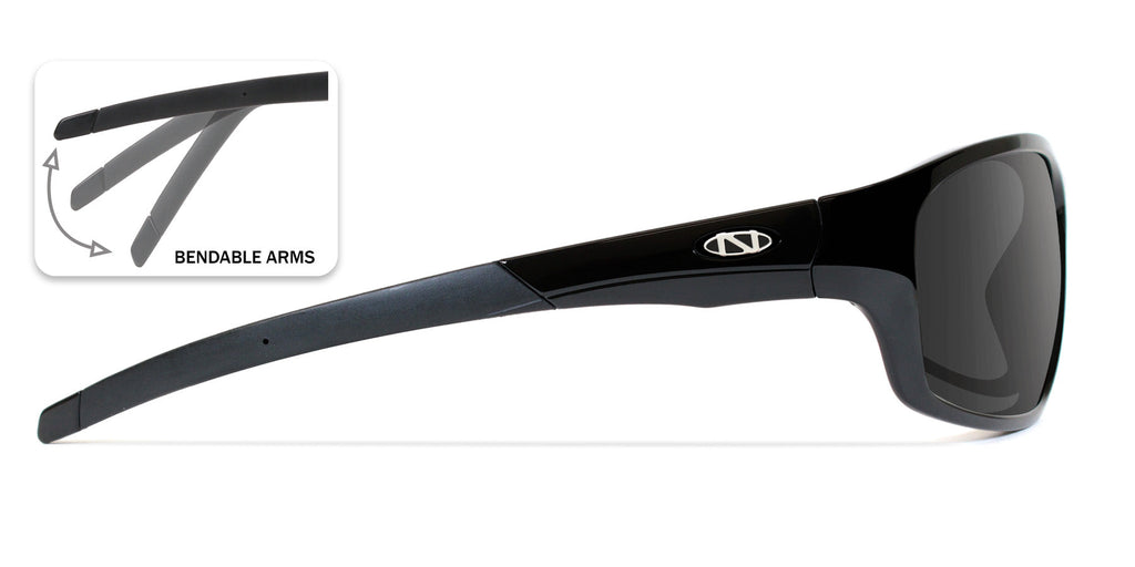 Wolfbay Sport Bifocal Sunglasses with Blue Mirror Lenses - Image 6