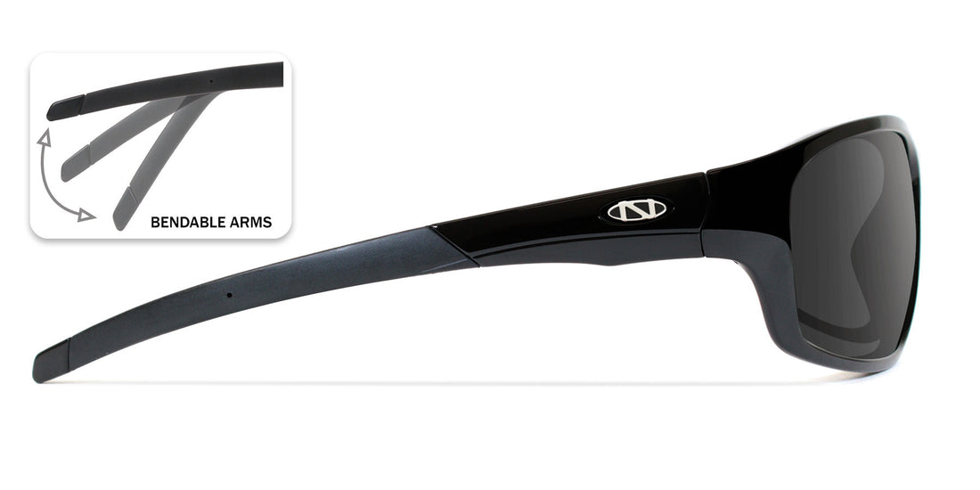 Wolfbay Sport Bifocal Sunglasses with Blue Mirror Lenses - Image 6
