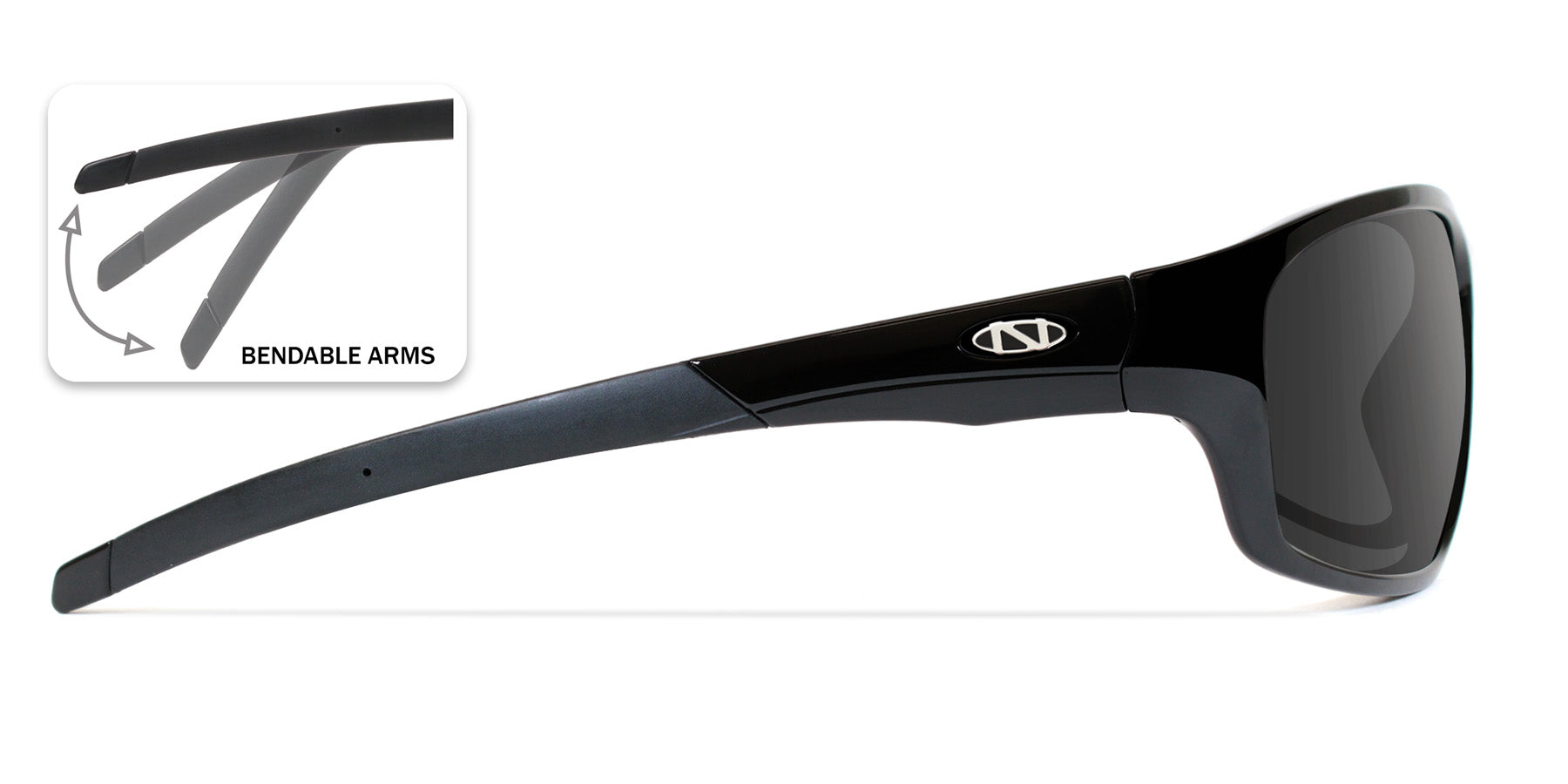 Wolfbay Sport Bifocal Sunglasses with Blue Mirror Lenses - Image 6