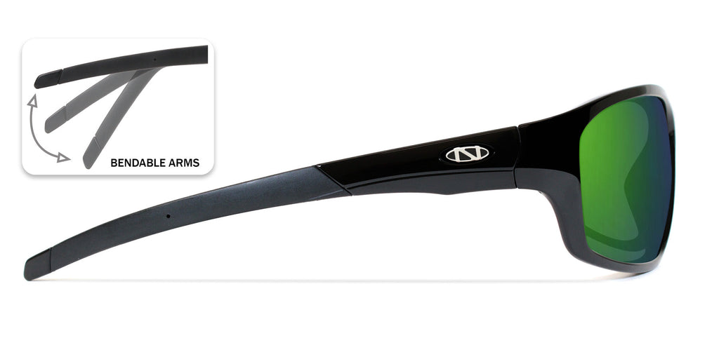 Wolfbay Sport Bifocal Sunglasses with Blue Mirror Lenses - Image 9