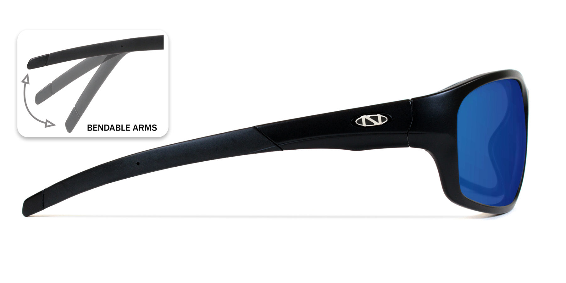 Wolfbay Sport Bifocal Sunglasses with Blue Mirror Lenses - Image 15