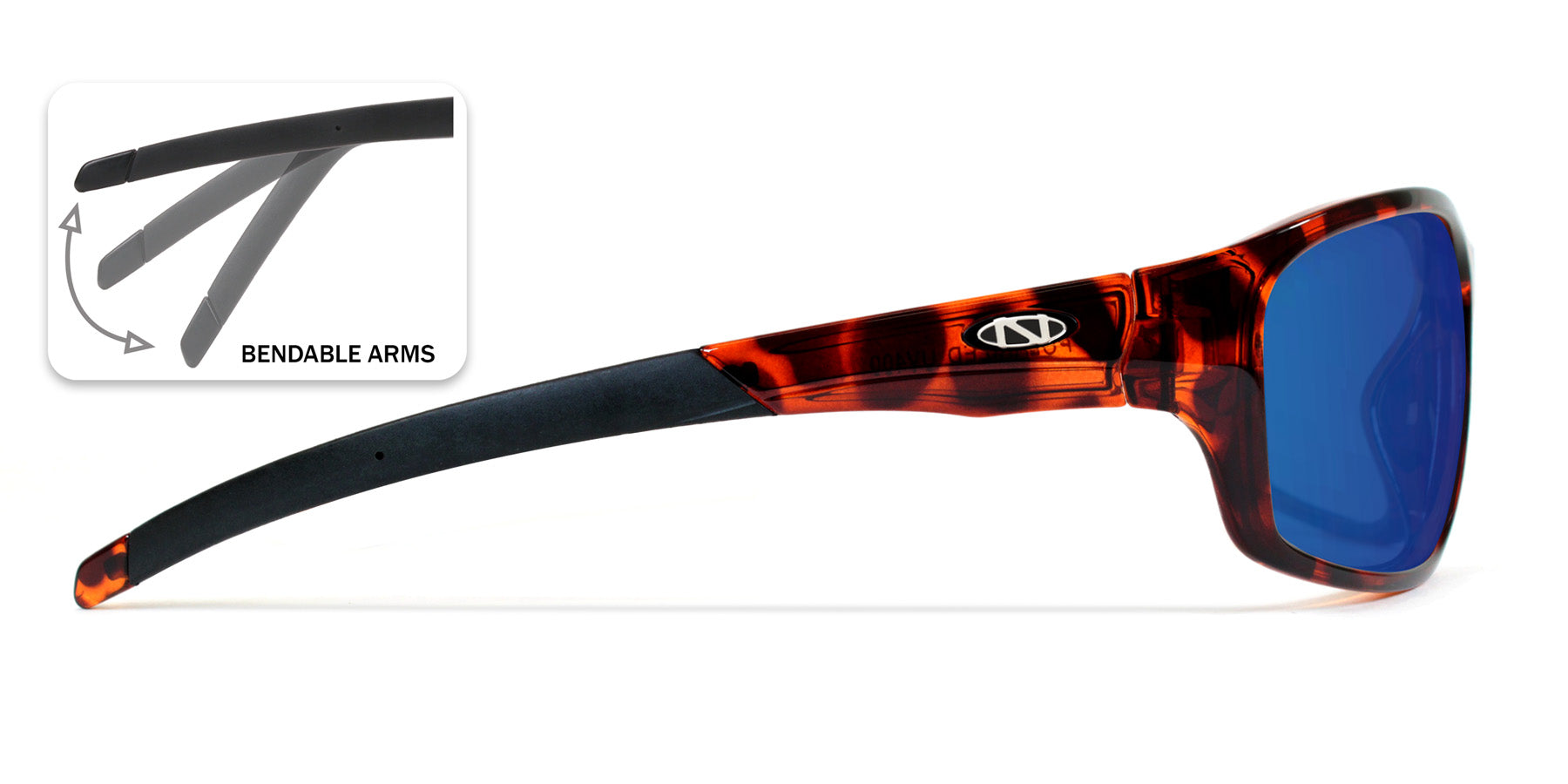 Wolfbay Sport Bifocal Sunglasses with Blue Mirror Lenses - Image 27