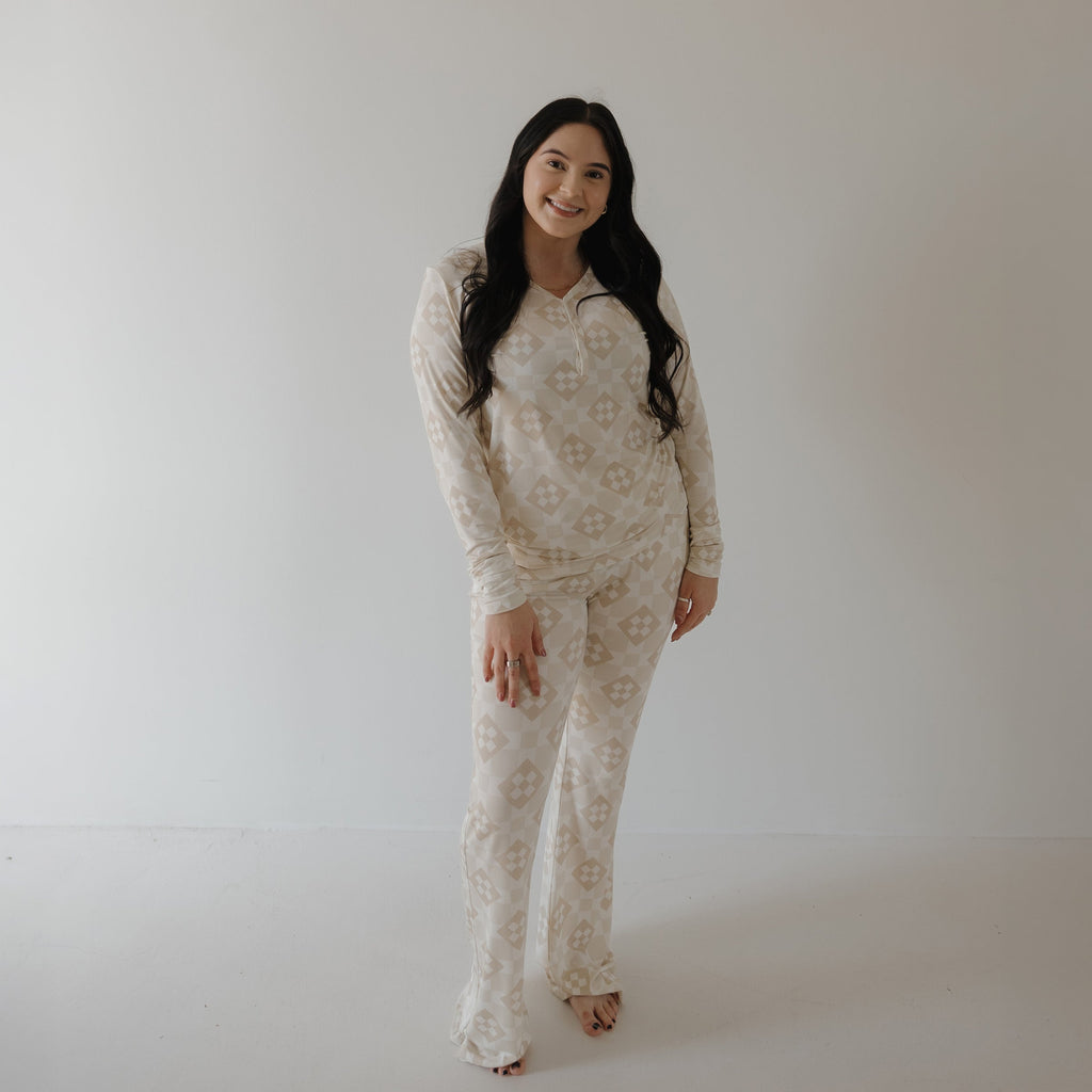 Women's Long Sleeve Bamboo Pajamas