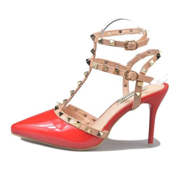 Luxury Pointed Toe Strappy High Heel Sandals for Special Occasions