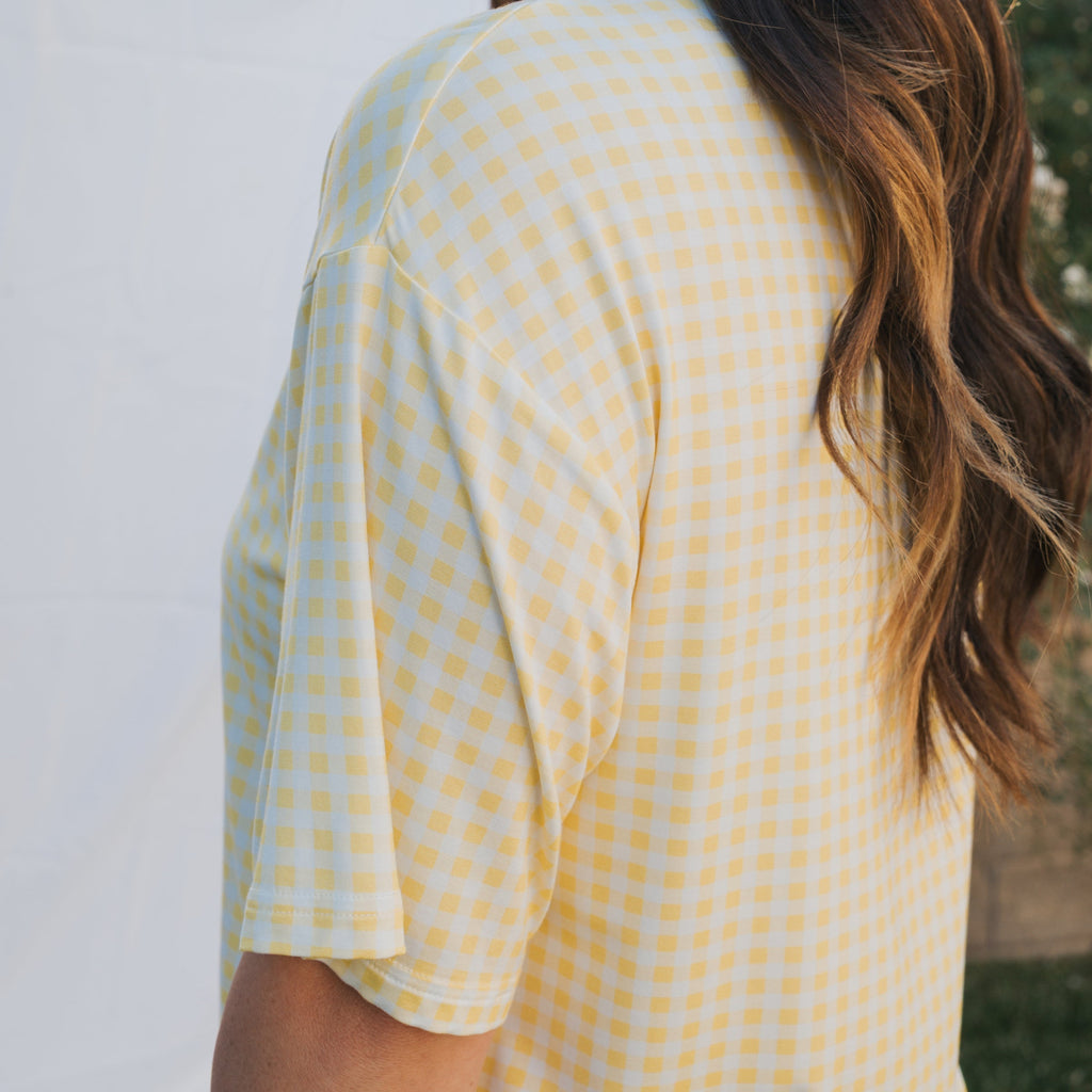 Women's Bamboo Short Set | Citron