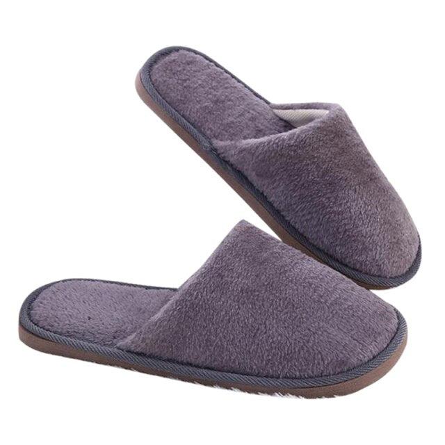 Unisex Waterproof Plush Lined Clogs - Warm Indoor Winter Slippers