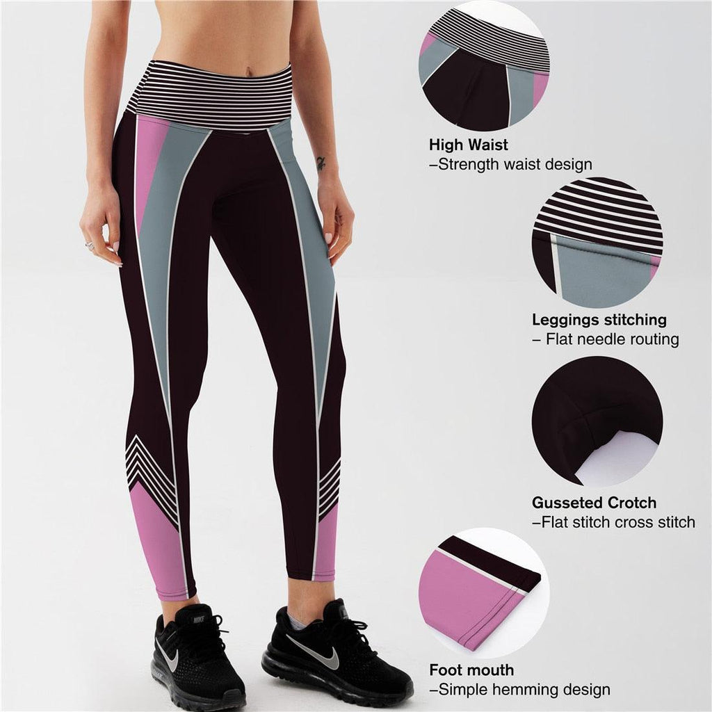 High Waisted Compression Leggings for Yoga Gym and Everyday Fitness