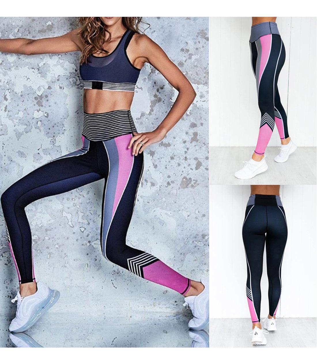 High Waisted Compression Leggings for Yoga Gym and Everyday Fitness