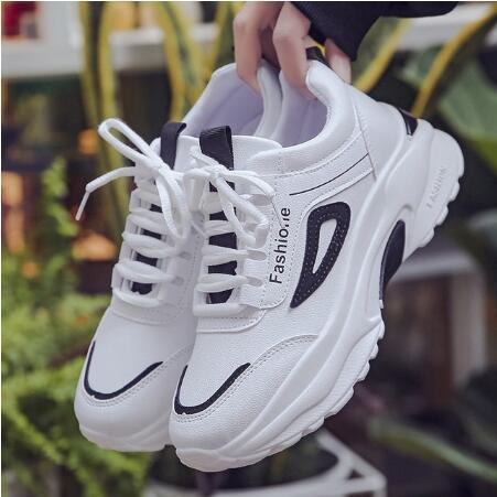 Women’s Colorful Air Cushion Athletic Sneakers - Lightweight Gym Flats