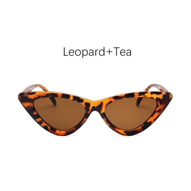 Black Cat Eye Sunglasses - Vintage Retro Style Shades