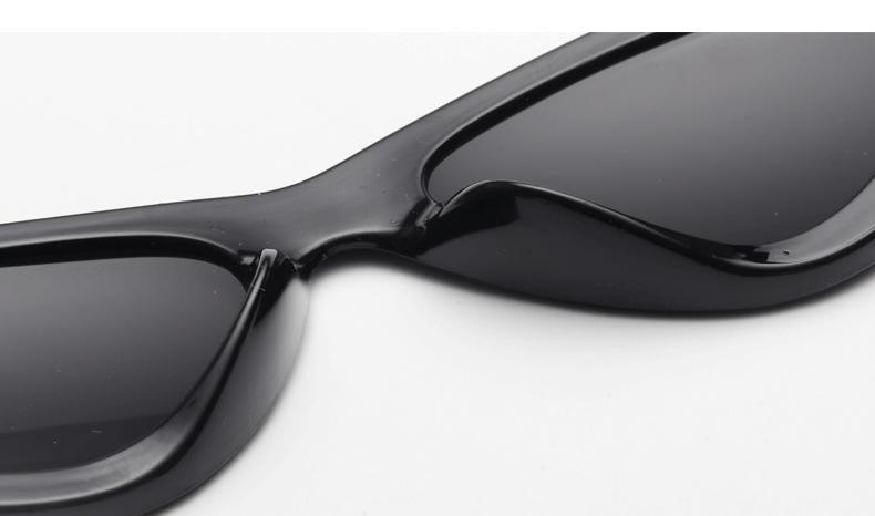 Black Cat Eye Sunglasses - Vintage Retro Style Shades