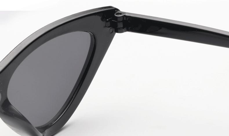 Black Cat Eye Sunglasses - Vintage Retro Style Shades