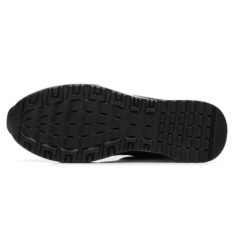 Women’s Gold and Silver Platform Sneakers - Comfortable Walking Shoes