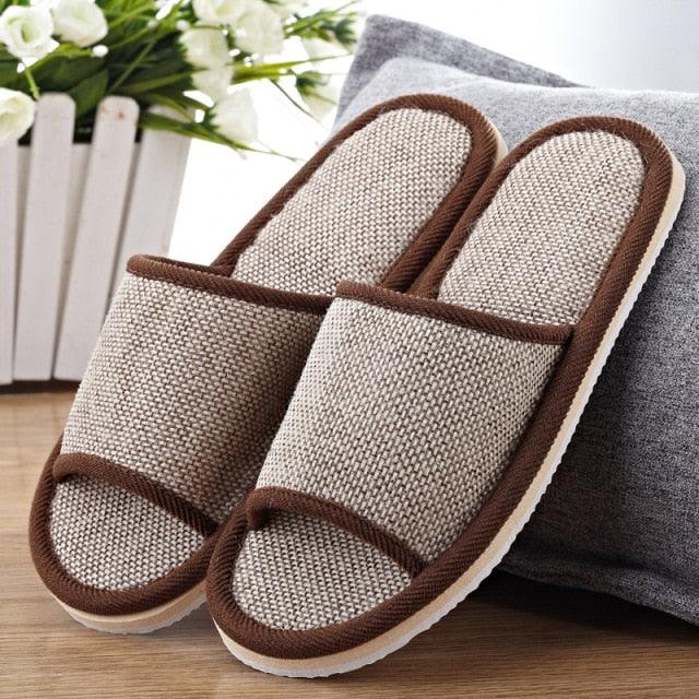 Women’s Breathable Knit Indoor Slippers, Memory Foam House Shoes